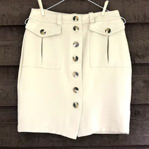 Liz Claiborne New York button down skirt Small